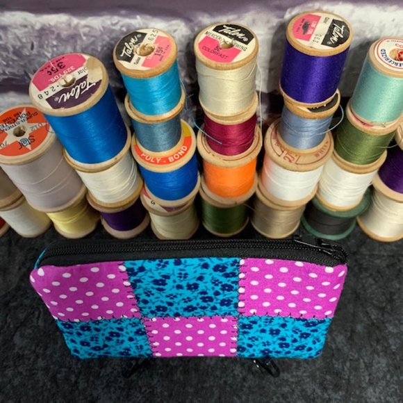 Quilted Wallet/Coin Pouch - Picture 4 of 7